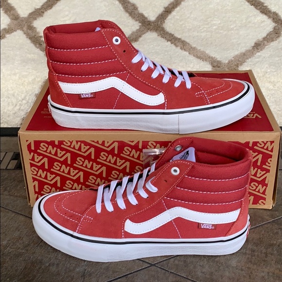 vans mineral red